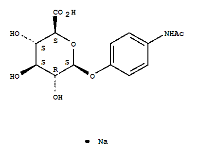 P-乙酰氨基苯-B-D-葡萄糖酸鈉鹽
