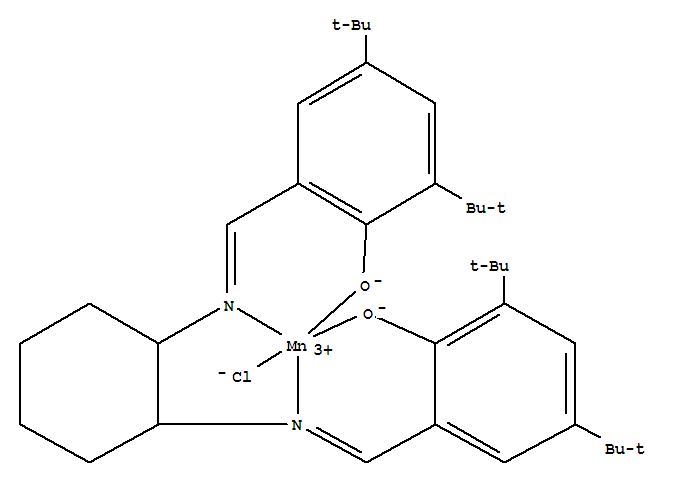 (S,S)-(+)-N,N'-雙(3,5-二-叔丁基亞水楊基)-1,2-環(huán)己二胺氯化錳(III);(S,S)-雅可布遜催化劑氯化錳絡合物