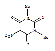 1,3-二甲基-5-硝基-巴比妥酸
