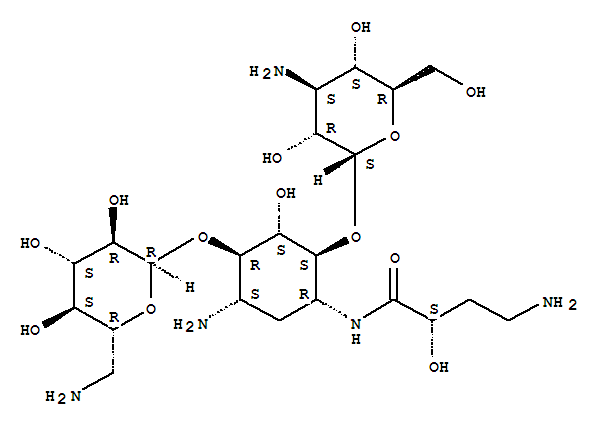 氧-alpha-D-葡吡喃糖基-(1→4)]-N-(4-氨基-2-羥基-1-氧丁基)-2-脫氧-D-鏈霉胺硫酸鹽