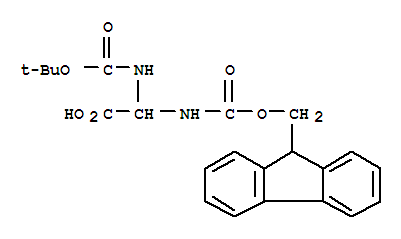 Α-FMOC-Α-BOC-二氨基乙酸