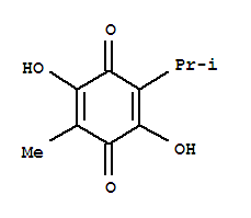 2,5-二羥基-3-甲基-6-丙-2-基環(huán)己-2,5-二烯-1,4-二酮