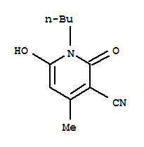 N-丁基-3-氰基-4-甲基-6-羥基-2-吡啶酮